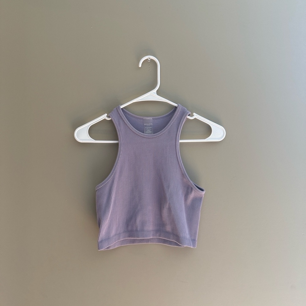 Lavender Ribbed Tank Top